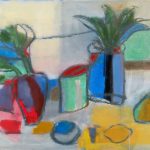 Striped jugs 2015 51 x 61 cm