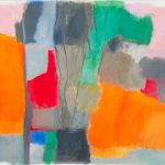 Swimmers 2017 oil on canvas 122 x 168 cm