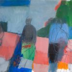 Figures in a hot country 2006-7 oil on canvas 122 x 153 cm