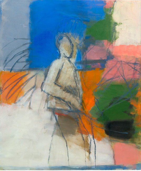 Passing figure 2005-2007 oil on canvas 92 x 76 cm