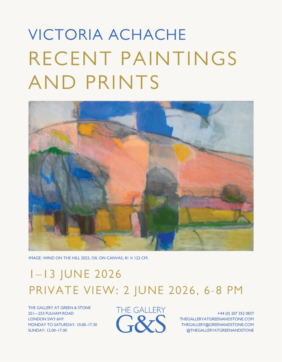Victoria Achache exhibition G&S Gallery 1-13 June